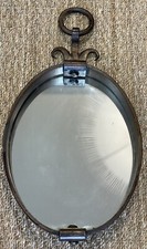 Miroir Vintage 1950 Acier Fer