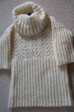 tunique manches mi longues aux