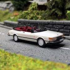 Saab 900 Cabriolet, Blanc -