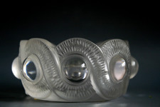 CENDRIER / PLAT EN VERRE LALIQUE GAO