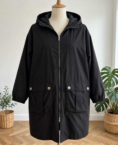 Imper noir oversize à - 🤍,