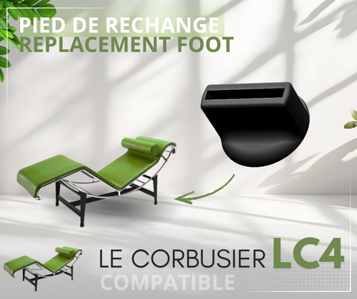 Pied chaise longue le - chaise,