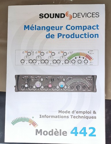 Sound devices modele - devices, mode
