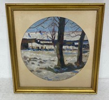 Peinture sur carton ? G. Jamet