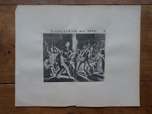 Gravure originale bible - gravure,