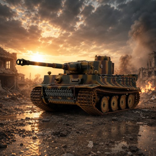 Tiger i early ausf - 1/16,