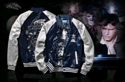 Veste adidas star wars satin - satin, l