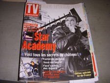 TV MAGAZINE FIGARO 02.12.2001 STAR AC NIKOS JENIFER MICK JAGGER WALT DISNEY