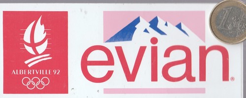 Autocollant c51 eau evian - autocollant.,