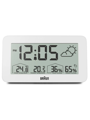 Braun bc13wp réveil - braun,