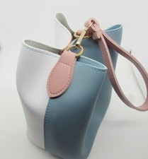 mini sac seau bicolore