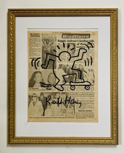 Dessin après keith haring - d’après,
