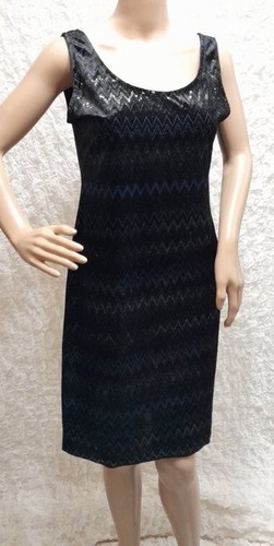 Rbf2 robe noir motifs bleu - robe, noir/motifs