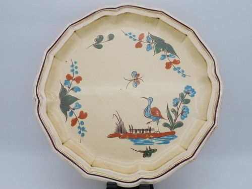 Assiette faience salins - faience, de