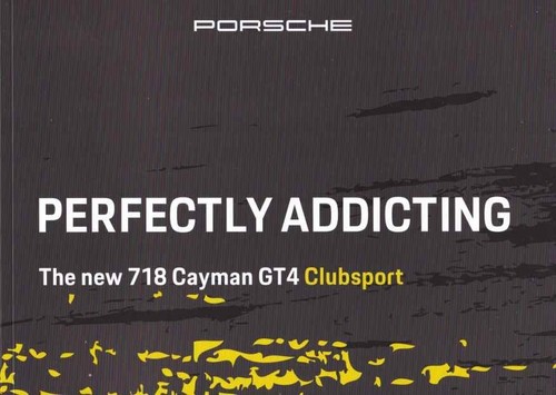Catalogue brochure porsche 718 - brochure,