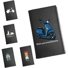 Etui Porte carte grise en cuir