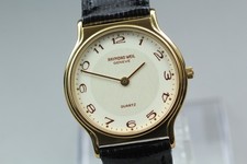 [Presque comme neuve] Montre à quartz pour homme Raymond weil 5534 cadran bla...