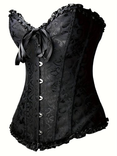Corset lacets jacquard - lacets, en