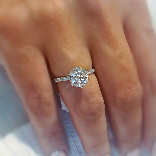 Bagues mariage diamant pour - de,