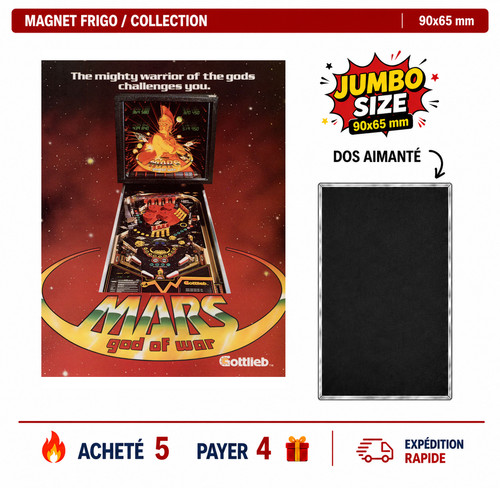 Magnet frigo mars - , of