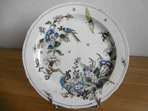 Plar rond faience - faience, gien