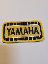 Patch Thermocollant Brodé Yamaha Vintage Jaune Et Noir L8CM H 4cm ...