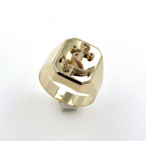 Bague chevalière homme or - bague, en