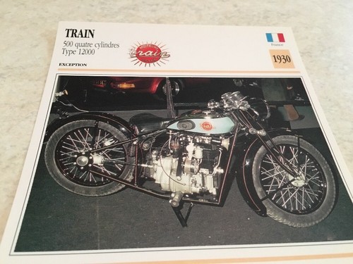 Carte moto train 500 - train,