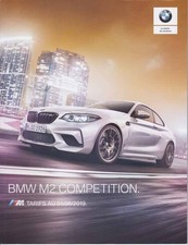 Catalogue / Brochure BMW M2 Compétition 06/2019 France