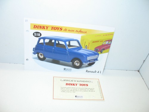 Fiche certif dinky toys - certif.,