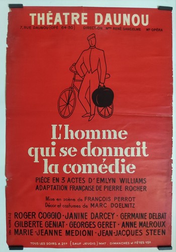 Théâtre daunou homme qui - l'homme,