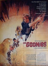 THE GOONIES - BROLIN / STRUZAN ART / SPIELBERG - REISSUE LARGE MOVIE POSTER