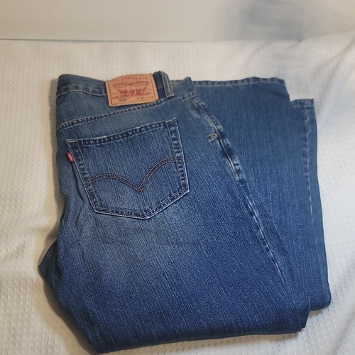 Levi blue cotton denim - blue,