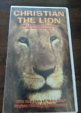 VHS Tape CHRISTIAN THE LION