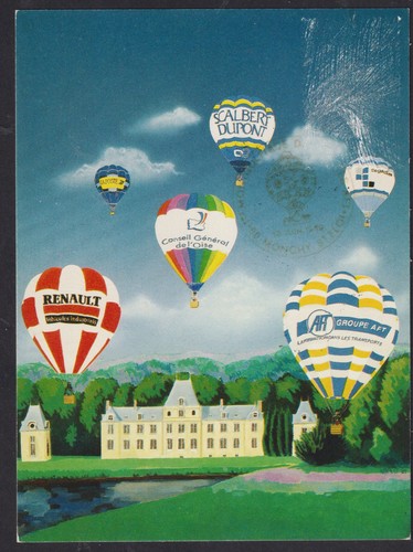 Carte montgolfière groupe aft - montgolfière,