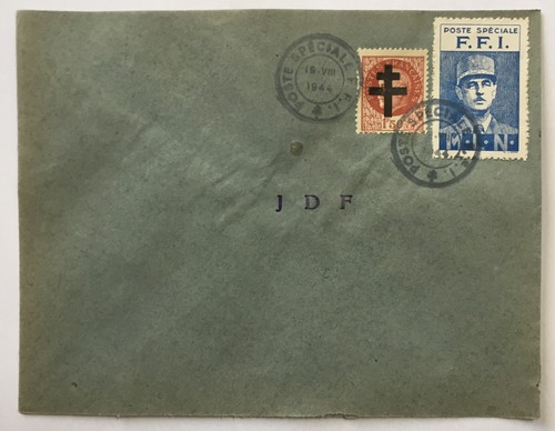 Lettre libération paris - lettre,