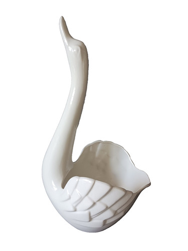 Superbe cache pot cygne - superbe,