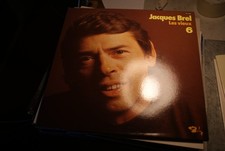33t Jacques Brel - 6 - Les Vieux  - LP