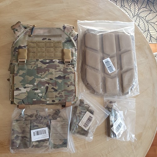 Lot gilet tactique militaire - gilet,