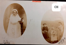 N°804/69  CPA De Saint Michel-Sougland.Carte Photo Communiante  Dep. 02  Ecrite