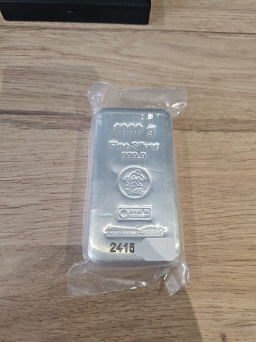 Lingot argent silver - lingot, kg