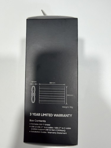 Samsung ssd externe shield - externe, t7