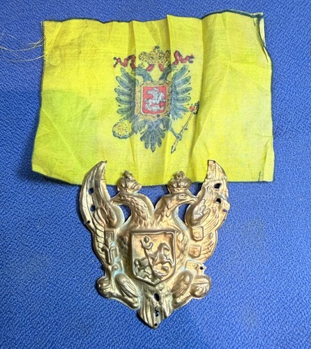 Militaria lot russe cuivre - russe,
