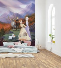 Fille Chambre Papier Peint Frozen Ressort Is Coming Enfants Mural Disney Image