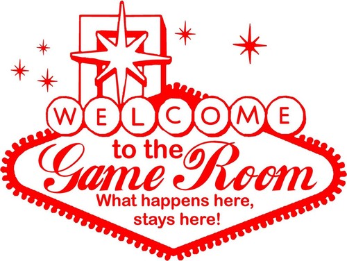 Las vegas game room sign - las,