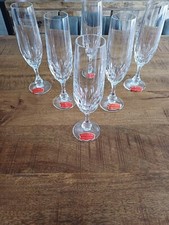 6 Jolis Flûtes À Champagne