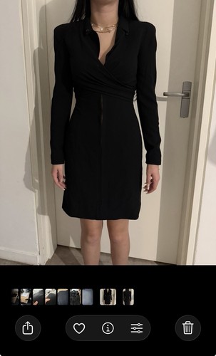 Chanel robe fourreau - chanel, noire