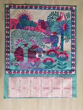 Calendrier Tissu 1979