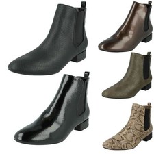 Bottes À Cheville Synthétiques Pour Femmes Spot On F50558