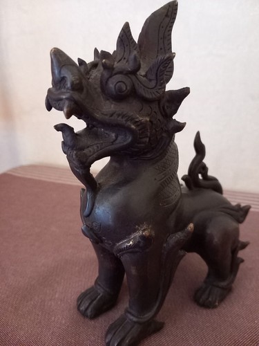 Sculpture bronze massif - sculpture,
